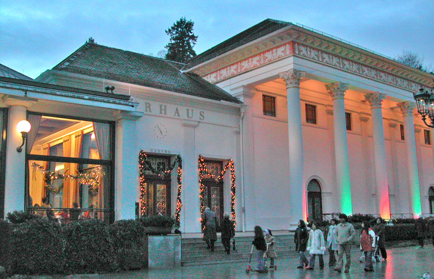 Baden-Baden Kurhaus and spa town atmosphere